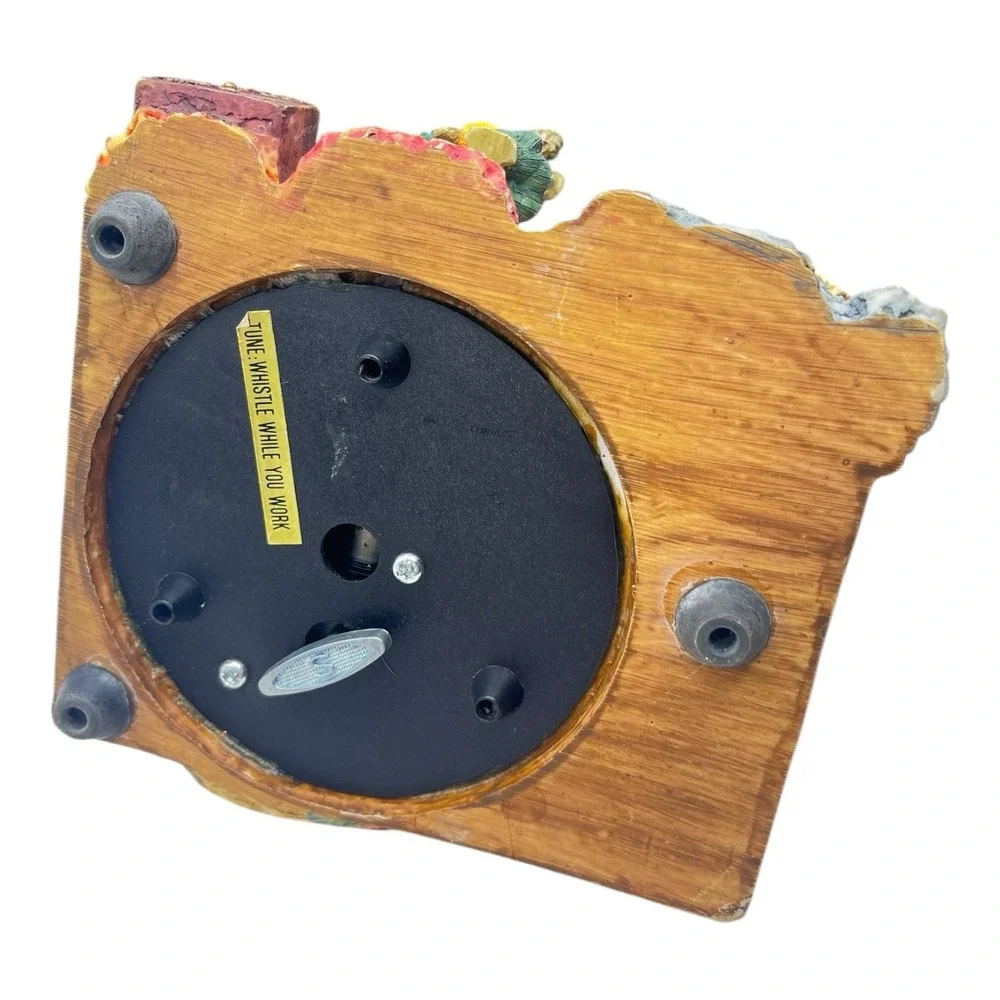 Vintage Motion Music Box Mice On Sewing Machine Plays 